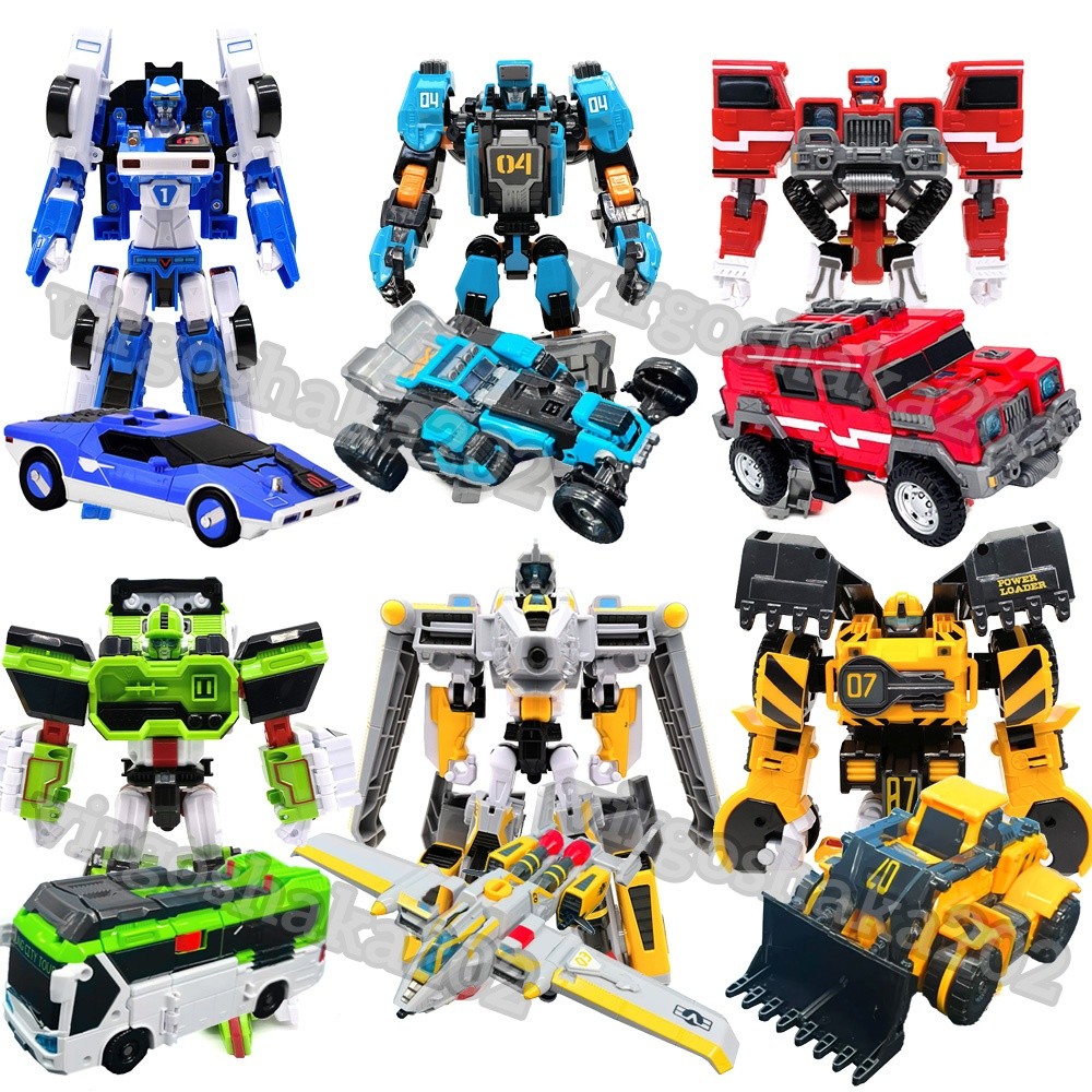 Tobot V Galaxy Detectives - Figura Azione Commander Universe, Auto Robot Trasformabile - Foto 3
