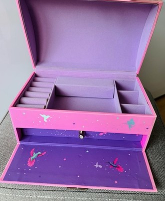 TOPModel Fantasy Model Schmuckkästchen / Schmuckbox mit Schublade rosa Feenmotiv