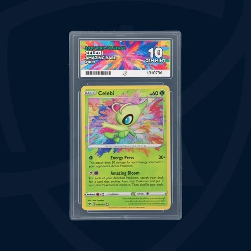Celebi 009/185 Vivid Voltage Amazing Rare Ace 10