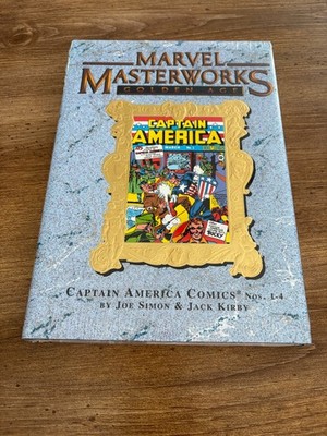 Marvel Masterworks Vol # 43 Captain America 1-4 Book LTD 1353 SEALED Copy 3 J411