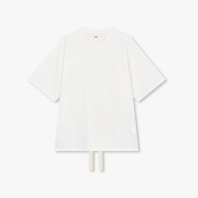 STUDIO TOMBOY Short Sleeve T-Shirt Strap Eyelet Detail 9106222214CT