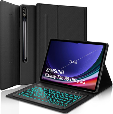 Keyboard Case for Samsung Galaxy Tab S10 Ultra, Galaxy Tab S9 Ultra/S8 Ultra Cas