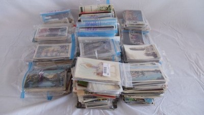 Antique & Vintage Lot of 2000+ Postcards USA Europe Japan Canada China India