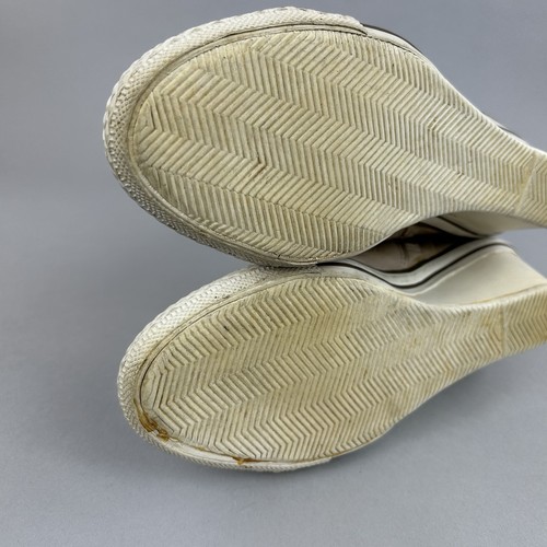 Sneakers boho ASH pelle marrone chiaro alte alla caviglia zip fibbia zeppa EU39 U6 - Foto 21 di 21