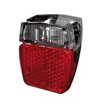 "Herrmans 4099-0144 Dynamo-RüCklicht \"H-Trace Mini\", Schutzblech, Rot/Schwarz"