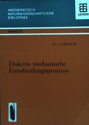 Diskrete stochastische Entscheidungsprozesse und ihre Anwendung in der Lagerhalt
