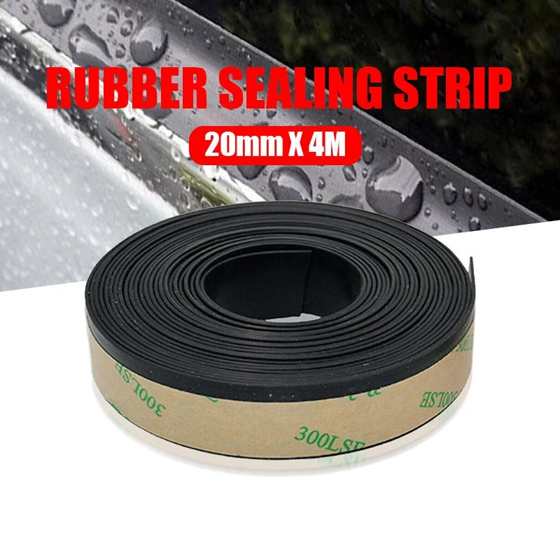 Borde de ventana lateral de coche de 13 pies para moldura de borde de goma universal Foto 4 de 4