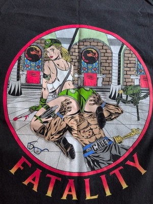 Mortal Kombat T shirt Sonya Rare Design Basic black tee Unisex NH28211