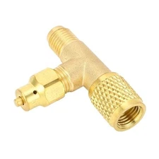 Refrigerant Charging Valve, Air Conditioning Refrigerant Ball Valve Adapter 