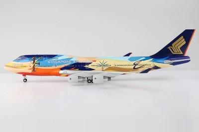 L2002 SQ Wings 747-400 1/200 Model 9V-SPL Singapore Airlines