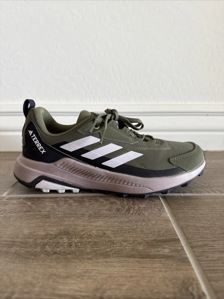 Adidas Terrex Anylander Trail Running Hiking Shoes Sneakers Womens 6 Green - Image 4 of 4