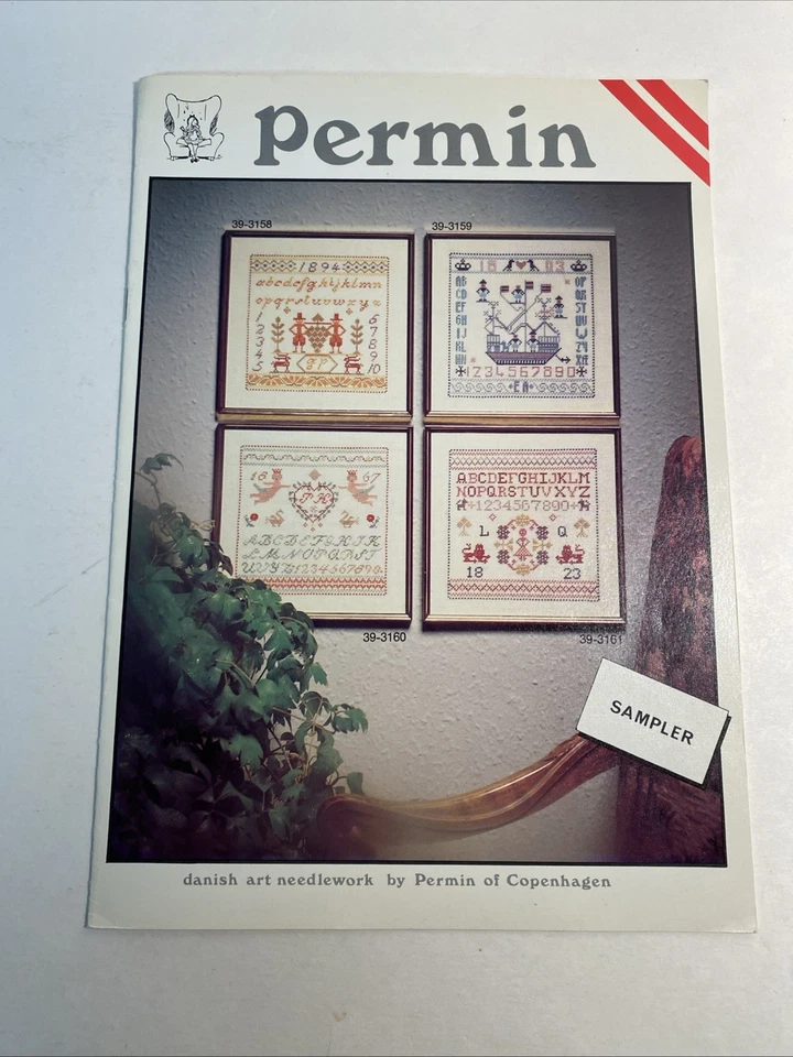 Permin Of Copenhagen Lot Of 2 Sampler & Samplers Nature Look Cross Stitch - Image 3 of 3