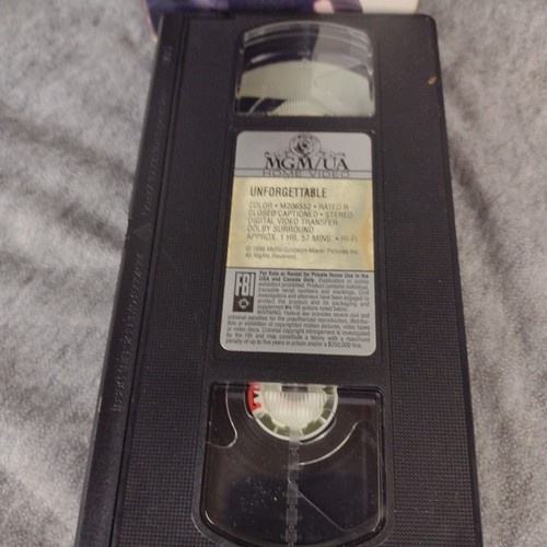 Unforgettable (VHS, 1997, Movie Time) - Picture 8 of 11