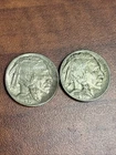 Two (2) Buffalo Nickels! 1913 & 1917