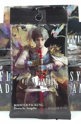 Final Fantasy TCG Opus VII 1x Booster Deutsch ungeöffnet 12 Karten Square Enix