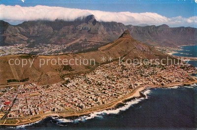 Cape Town Kaapstad Kapstadt Air view of Sea Point and Bantry Bay with Signal Hil