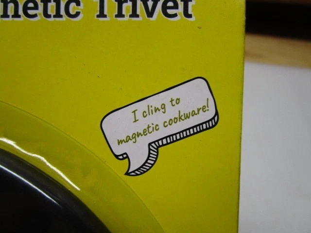 Rebite magnético de silicone Lodge ferro fundido preto redondo 5" novo PACOTE LACRADO - Imagem 4 de 4