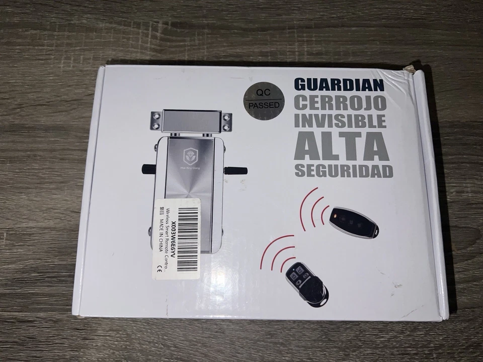 Sistema de control de acceso antirrobo electrónico inalámbrico Smart Lock Deadbolt para el hogar Foto 3 de 4