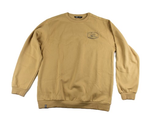SALTY CREW-Fine Refuge In The Sea-Maglietta Uomo Media-BEIGE-Manica Lunga-prezzo consigliato $70 - Foto 1 di 7