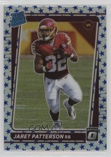 2021 Panini Donruss Optic Rated Rookie Stars Prizm Jaret Patterson #297 1bm4
