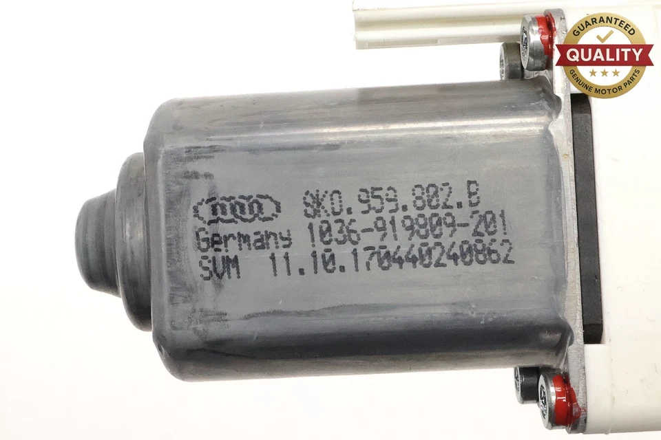 2012-2018 AUDI A6 QUATTRO C7 ПЕРЕДНЯЯ ПРАВАЯ БОКОВАЯ ДВЕРЬ СТЕКЛОПОДЪЕМНИК МОТОР OEM - Изображение 4 из 4