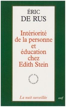 Intériorité de la personne et éducation chez Edith Stein... | Buch | Zustand gut