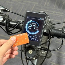 24V/36V/48V Electric Bike X1 Colour LCD Display Control Panel Meter with NFC