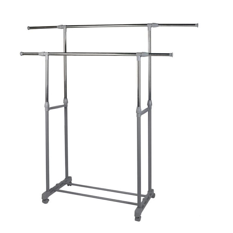 Set 2 Aste Prendiabiti Telescopiche Maury's - Estensibili Da 82 A 152 Cm, Per Armadi Alti - Foto 3