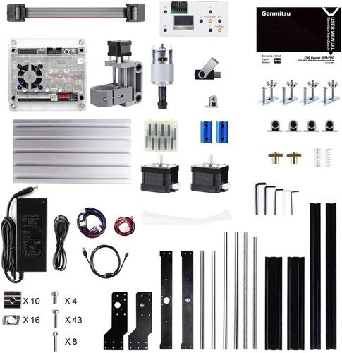 SainSmart Genmitsu 3018-PRO Desktop CNC Router Machine for Milling Engraving