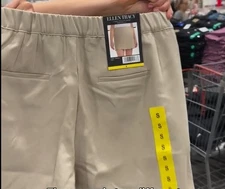 Ellen Tracy Skort, Tan, Size L - NWT