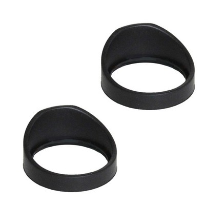 2pcs Soft Rubber Shield Eye Guards Cups Eyepiece Covers For Binocular Microscope
