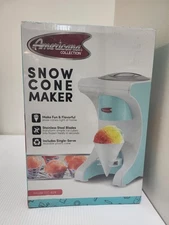 Americana Collection Snow Cone Maker EIC-629 Tabletop Shaved Ice Machine