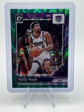 2023-24 Panini Donruss Optic Green Seismic - Malik Monk #17