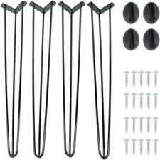 28'' 30'' 34'' 40'' Table Leg Hairpin Desk Furniture Bench Legs Metal Coffee