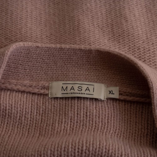 Damen MASAI Rosa 100% Wolle Strickajcke Größe XL 12847 - Bild 5 von 6