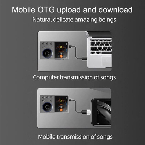 Digital HiFi MP3 Player With Bluetooth5.3 Lossless DSD 256GB High Sound Quality - Picture 8 of 15