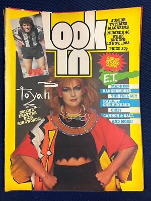 LOOK IN COMIC 46-82 DANGER MOUSE CHIPS CANNON & BALL  Haircut 100 Fall guy Toyah