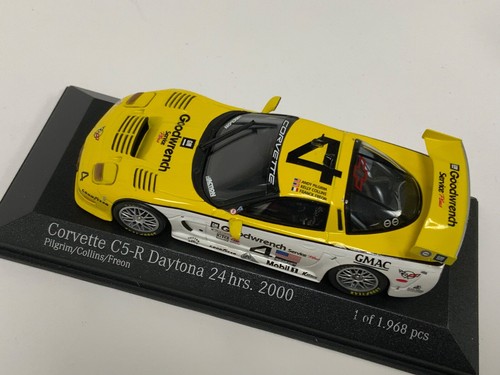 Chevrolet Corvette C5R 1/43 minichamps de 2000 24 de Daytona AC4 001404 CS657 - Imagen 5 de 7