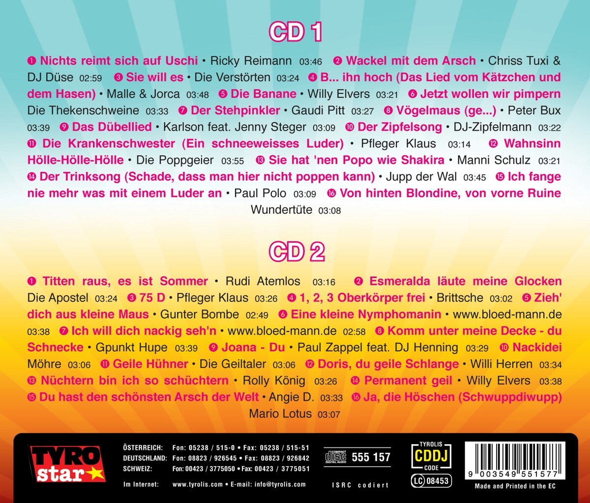 Ich Heiße Nicht Nur Sondern Euch Auch Herzlich Willkommen 32+Hei%C3%9Fe+Nummern++von+Various+Artists+%28CD%2C+2011%29 online