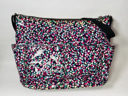 Kate Spade Kaylie Polka Dot Tote Diaper Baby Bag 18x13x5 - Picture 5 of 11