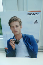 2014 SONY A5100 A 5100 FOTOCAMERA PROSPETTO CATALOGO FOTOCAMERA BROCHURE CATALOGO