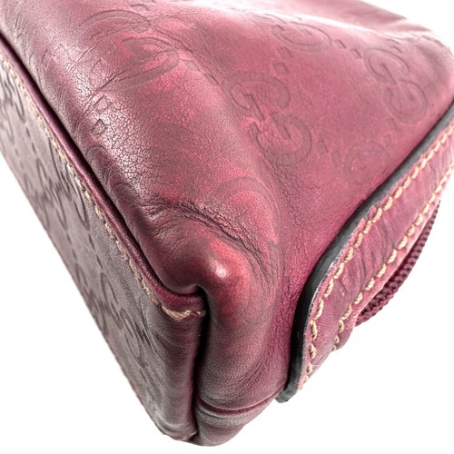 Gucci Purse Pouch Leather GG Shima Authentic 174T0148 - Picture 11 of 18