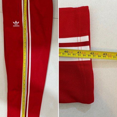 Adidas Originals Beckenbauer Tracksuit Better Scarlet White Size XL - Picture 13 of 13