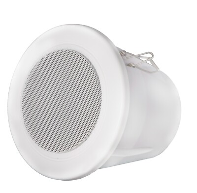 Audac AWP06 In-Ceiling Speaker 6W 100V, White, IP65