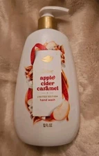 Dove APPLE CIDER CARAMEL Holiday Treats Limited Edition 12oz Hand Wash Bottle