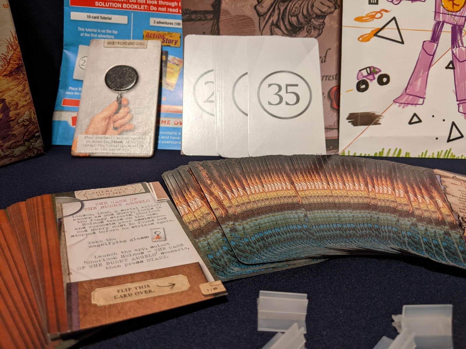 Unlock! Legendary Adventures 3 Part Escape Card Game - Played Once, Fully Reset!