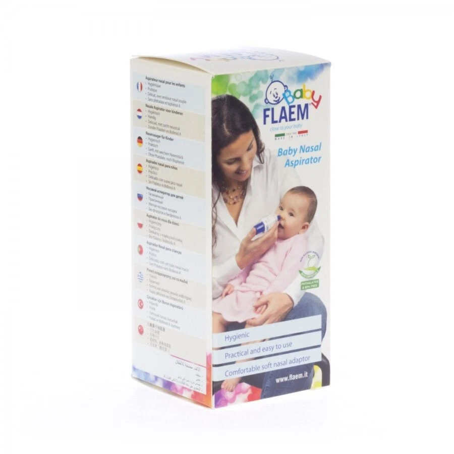 Mouth nasal aspirator outlet