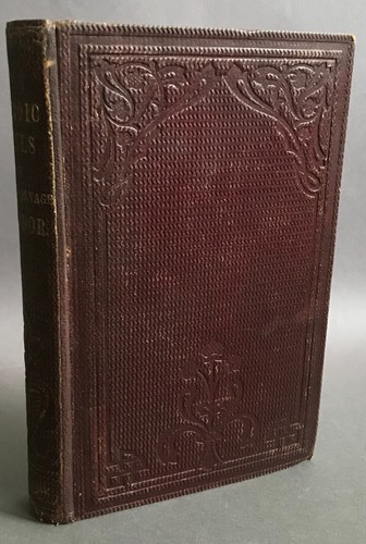 First Edition Walter Savage Landor Heroic Idylls T. Cautley Newby 1863 - Picture 2 of 8