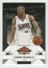 Andre Iguodala 2009-10 Panini Threads Numbered Card# 29 76ers 78/100