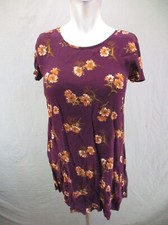 FOREVER 21 Size S Womens Multicolor Round Neck Short Sleeve Mini Dress 191